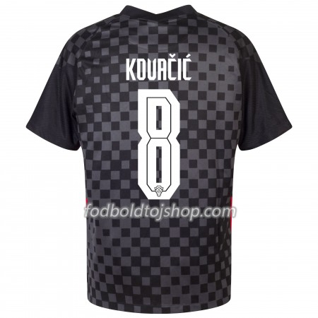 Kroatien Mateo Kovacic 8 Udebanetrøje Euro 2020 S/S